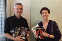 Iain Grant and Heide Goody at Nottingham Festival of Words